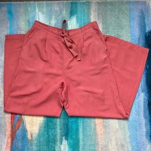 Coral wide legged dress pants